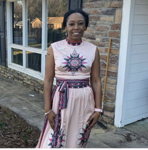 Customer photo review of Ivy Journey Maxi Dress