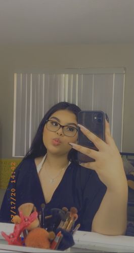 Customer photo review of Double butterfly necklace