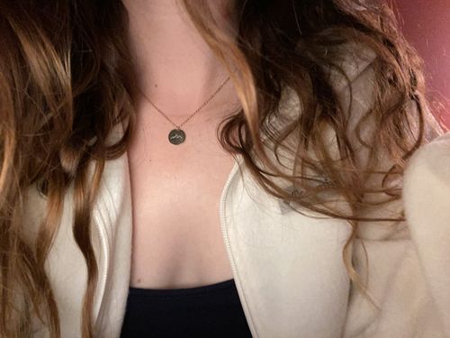 Customer photo review of Sloan Nature Necklace