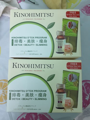 Customer photo review of D'tox Program - D'tox Plum Juice 6's + D'tox Ginger Tea 14's