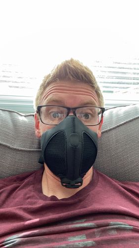Customer photo review of Stealth Lite FFP3 Everyday Facemask