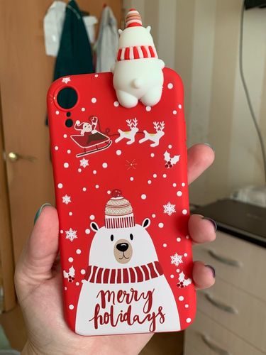 Customer photo review of Christmas Phone Case For iPhone