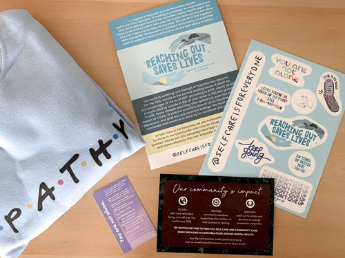 Customer photo review of EMPATHY (Friends) -- Sweatshirt