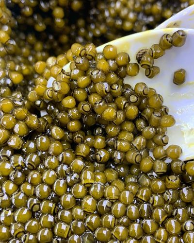 Customer photo review of Kaluga Sturgeon Caviar - (River Beluga)