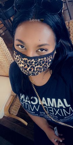 Customer photo review of Jamaican Mixed With "Patois" T-Shirt