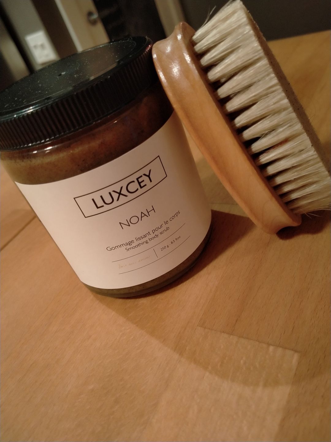 Customer photo review of Noah - Smoothing Body Scrub
