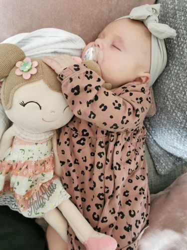 Customer photo review of Personalized Gloveleya Spring Girl Doll With Gift Bag - 5 Colors