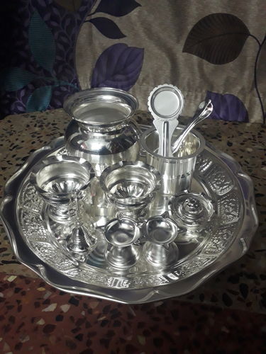 Customer photo review of Designer Pooja Set