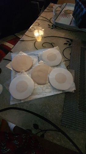 Customer photo review of Invisible Nipple Covers