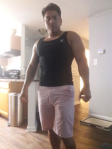 Customer photo review of Men's Heat-Trapping Sweat Vest