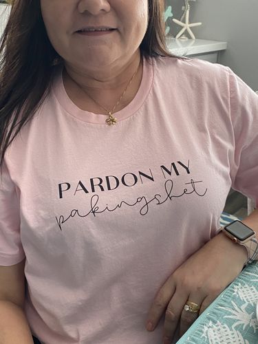 Customer photo review of Pinoy Pakingshet Funny Filipino T-Shirt