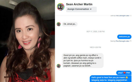 Customer photo review of KETOFIT 10 IN 1 COFFEE (BUY 1 GET 1)