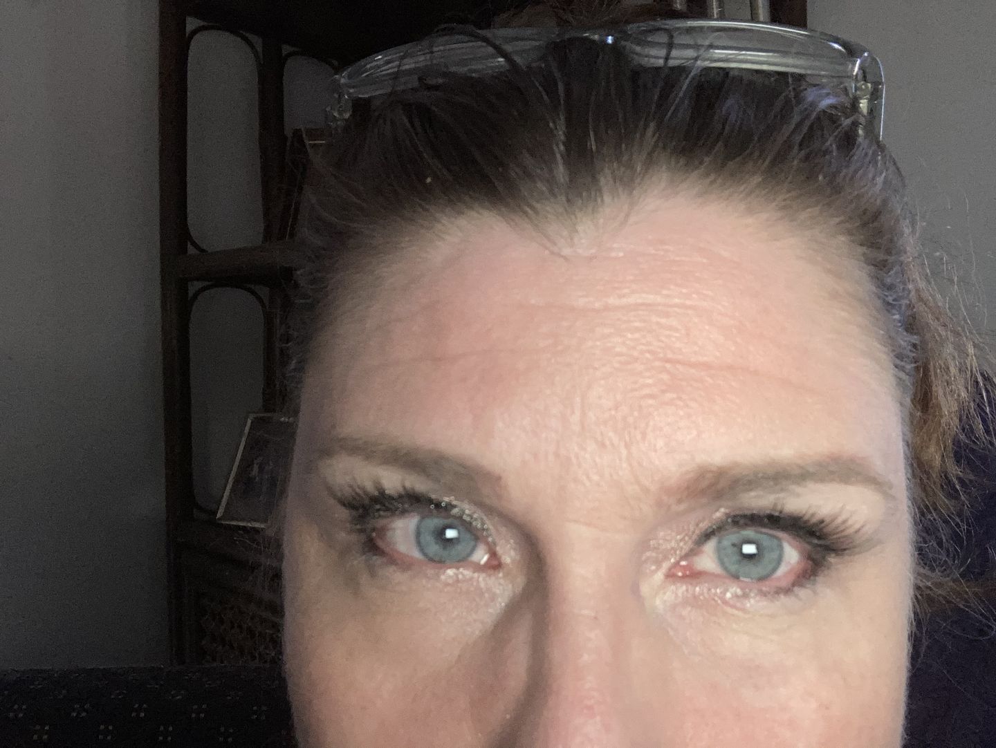 Customer photo review of Magnetic Half Lashes