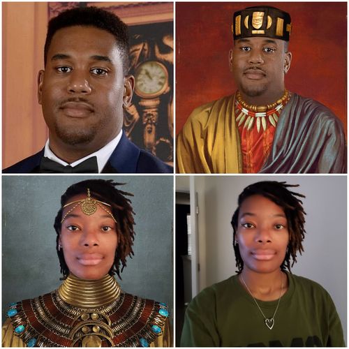 Customer photo review of The African King - Custom Poster