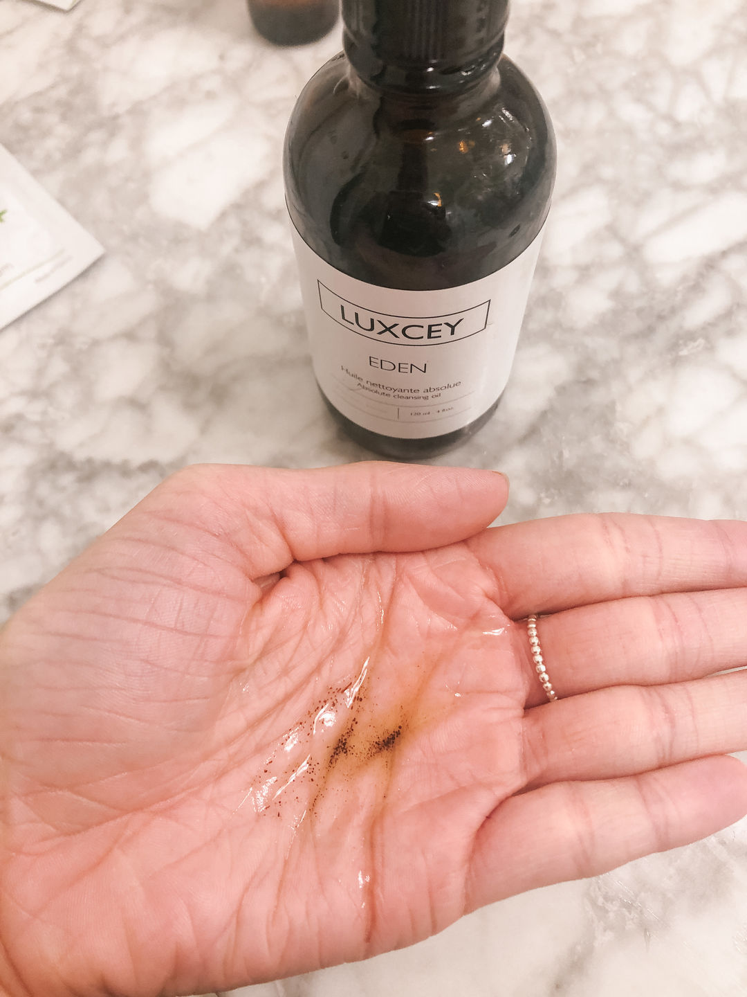 Customer photo review of Eden - Absolute Cleansing Oil
