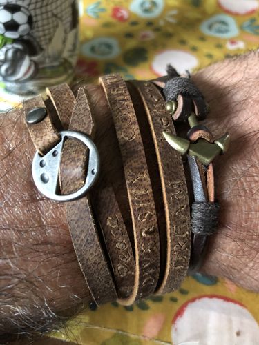 Customer photo review of Viracocha-Armband