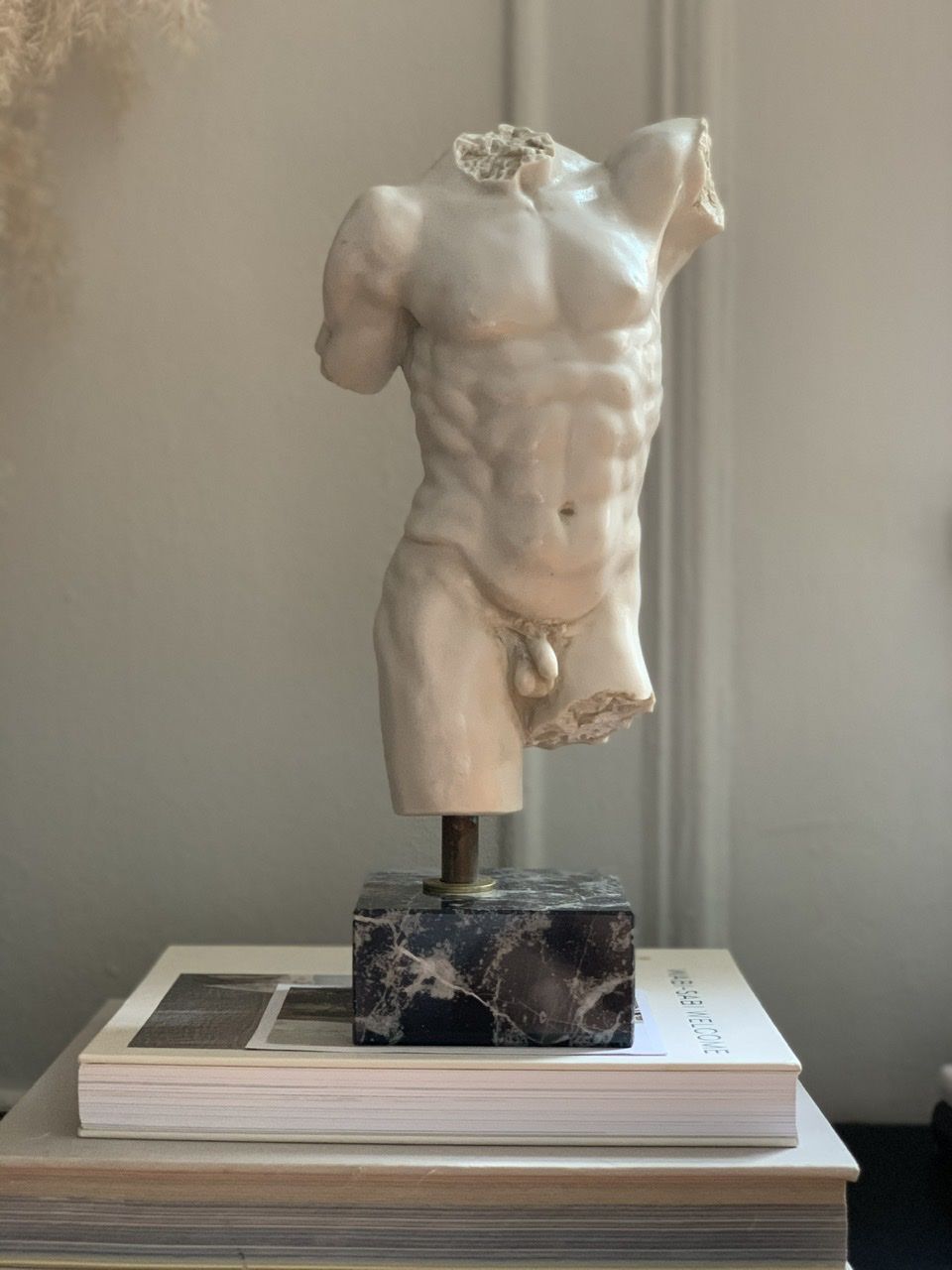 Customer photo review of Perseo Torso Statua in marmo