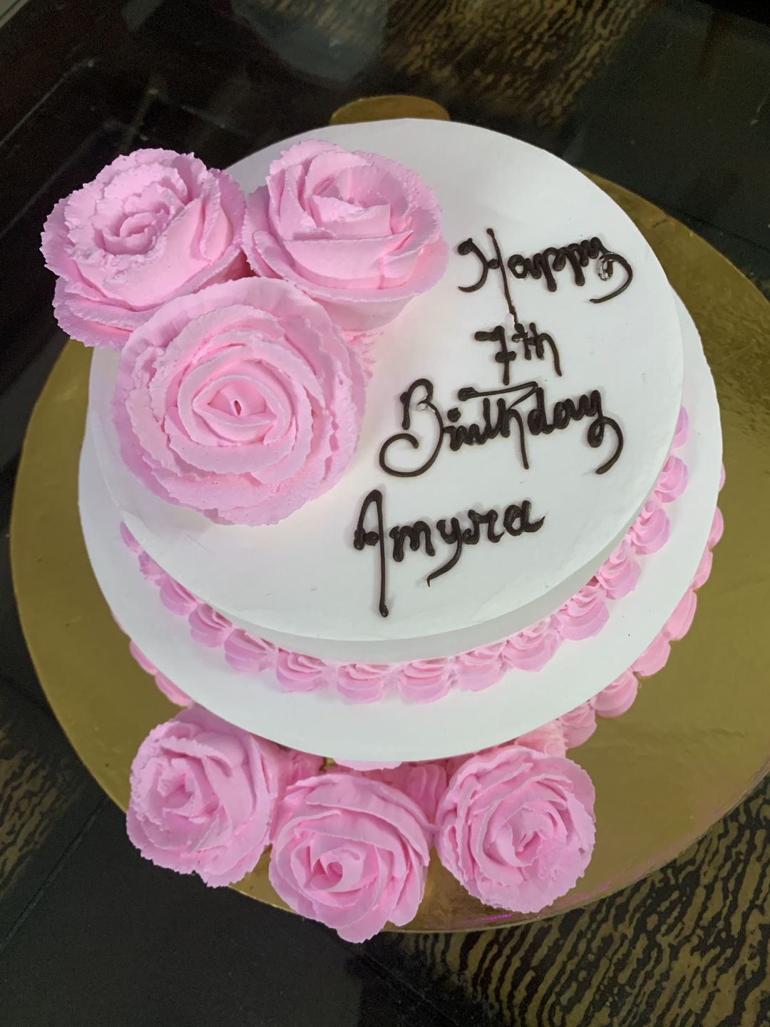 Customer photo review of Floral Cake 2