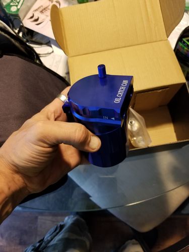 Customer photo review of SPELAB 300ml Aluminum Baffled Oil Catch Can