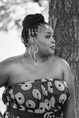Customer photo review of Bigger Than Life Earrings