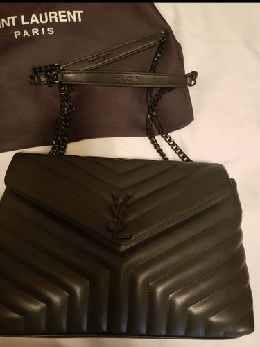 Customer photo review of YSL - LOULOU SMALL EN CUIR MATELASSÉ "Y"