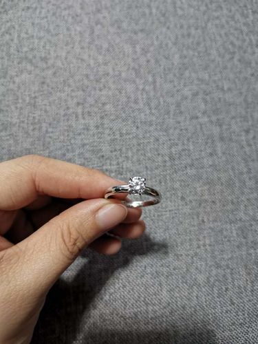 Customer photo review of 1ct Solitaire 3mm Engagement Ring