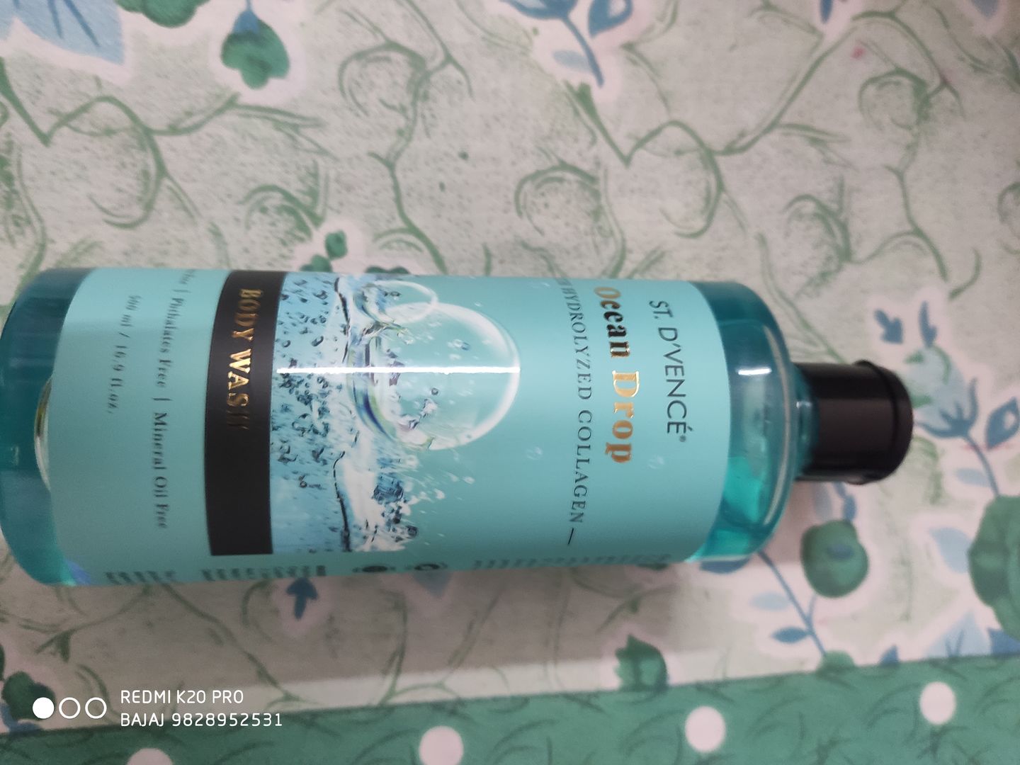 Customer photo review of Ocean Drop with Hydrolyzed Collagen Body Wash, 500 ml