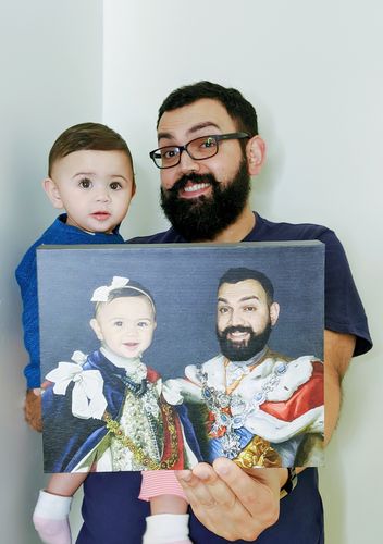 Customer photo review of The Rulers - Custom Canvas