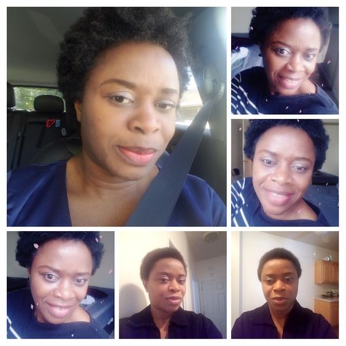 Customer photo review of PureFix Hair Elixir