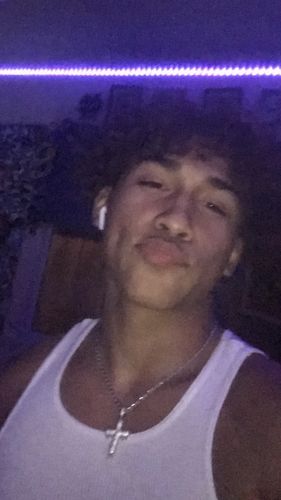 Customer photo review of Drippy Cross And Slim Rope Chain Combo