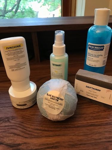 Customer photo review of Monthly Bath Lovers Club First Month Only $9