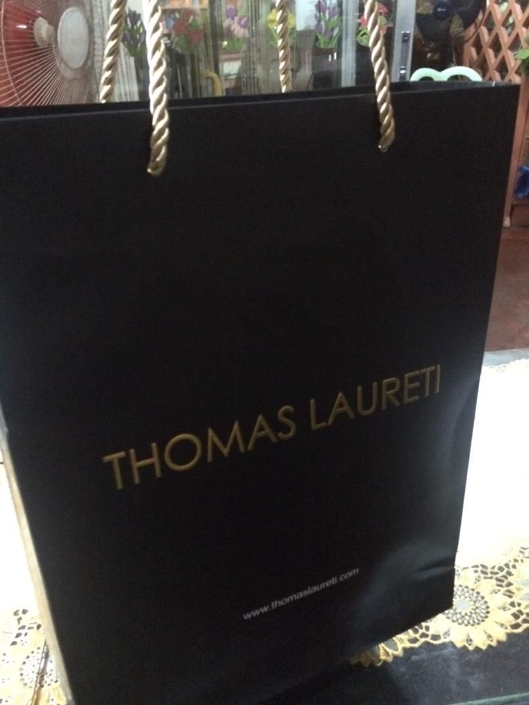 Customer photo review of Men's Thomas Laureti Black Polo Shirt