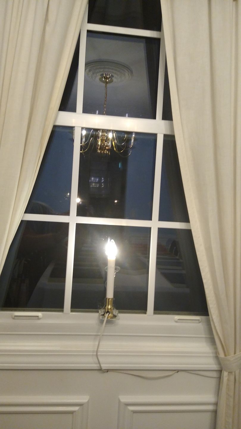 Customer photo review of LED Filament E12 Candelabra Shatterproof Light Bulb, Dimmable, 0.6W,  E12 Base