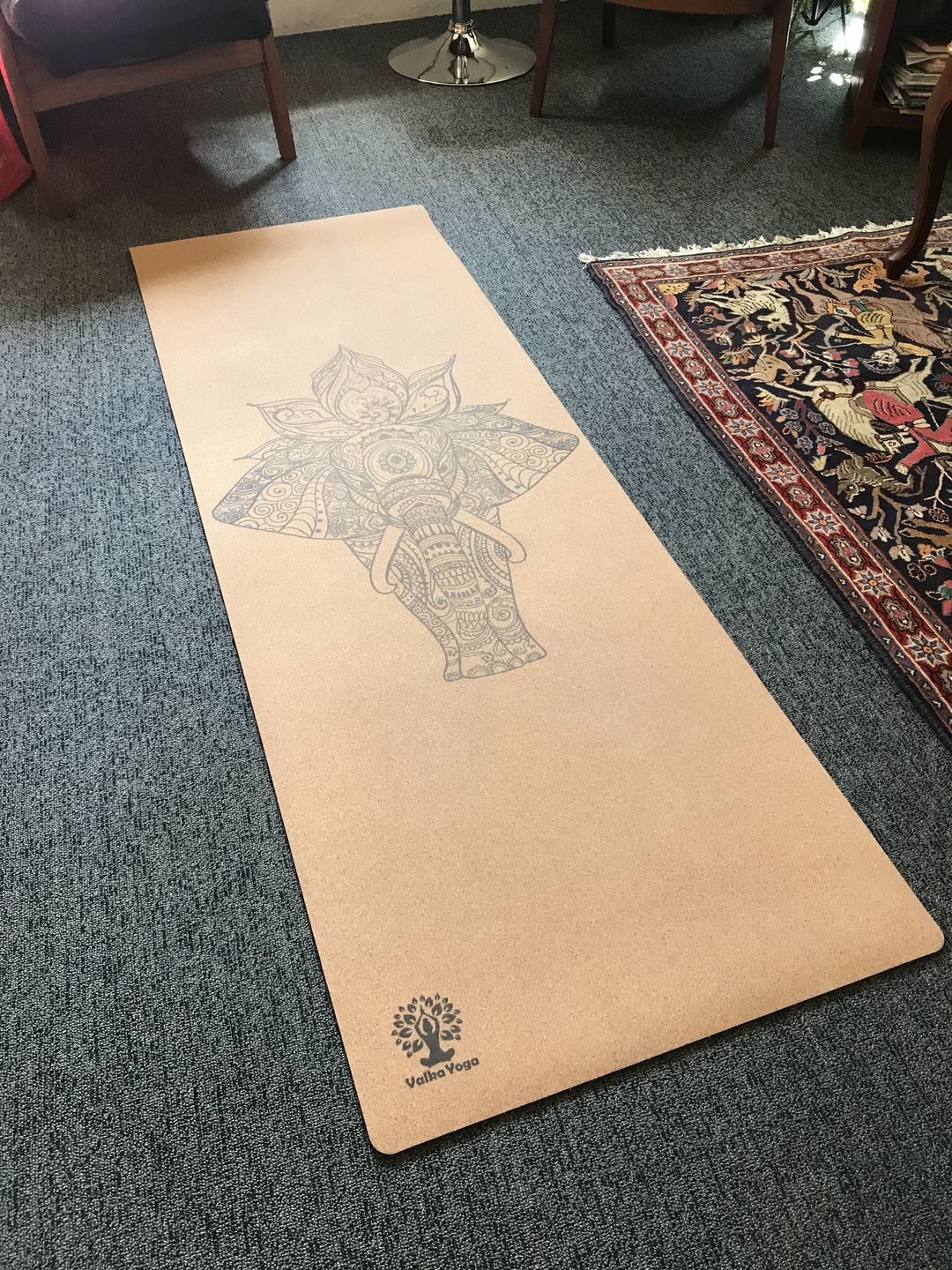 Customer photo review of Elephant Yoga Mat