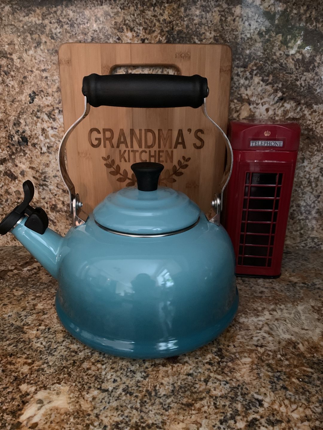 Customer photo review of Le Creuset Whistling Kettle - Classic