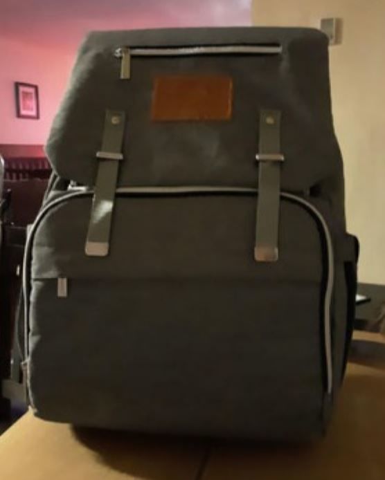 Customer photo review of Explorer Diaper Backpack (40% Off NOW!)