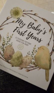 Customer photo review of Baby First Years Memory Book