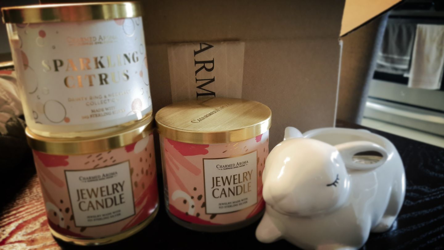 Customer photo review of Surprise Candle - 925 Sterling Silver Jewelry Collection