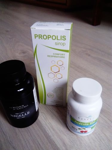 Customer photo review of SIROP DE PROPOLIS