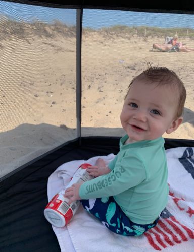 Customer photo review of Pop N' Go® Playpen