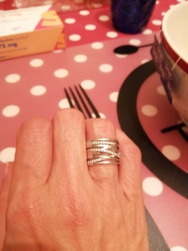 Customer photo review of Bague Christine