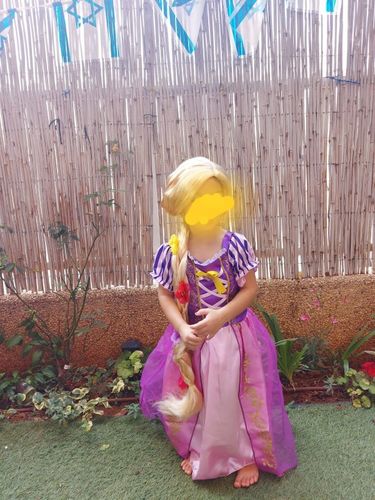 Customer photo review of Rapunzel Dress Up Party Costumes for Girls