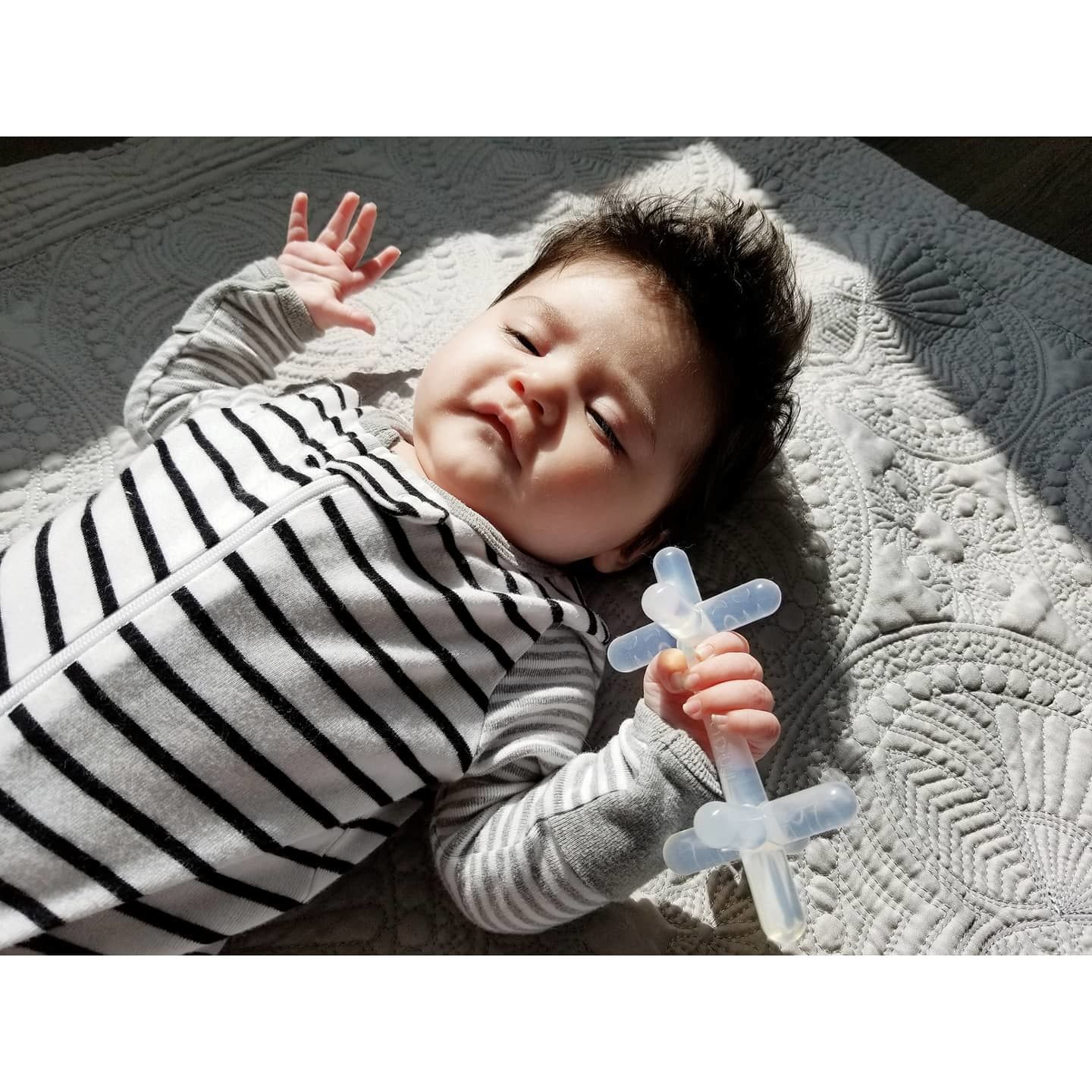 Customer photo review of moonjax® baby teether