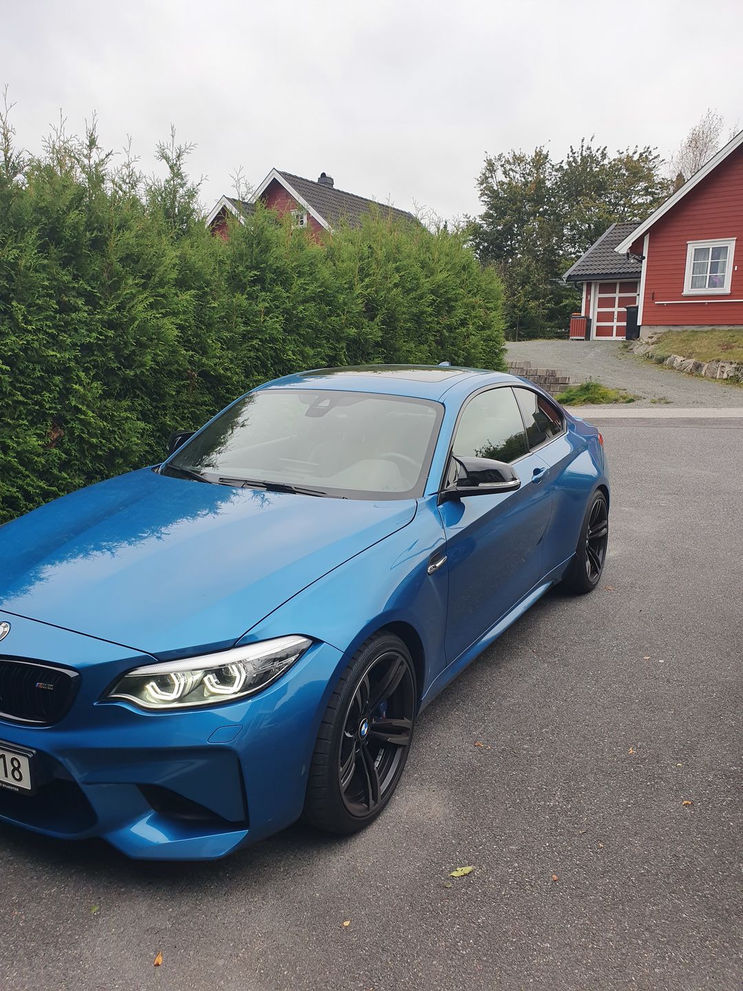 Customer photo review of MHC Black BMW M Style Wing Mirror Replacement Covers In Gloss Black