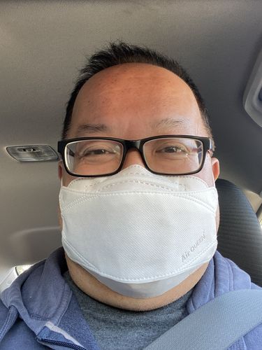 Customer photo review of AirQUEEN Nanomask