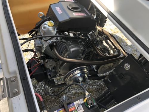 Customer photo review of Predator 22hp Installation Kit for 1996-2006 Yamaha Golf Carts