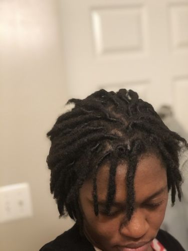 Customer photo review of Braids, Loc & Twist Firm Hold Pomade | 4 oz