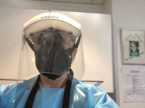 Customer photo review of Stealth P3 Respirator Facemask