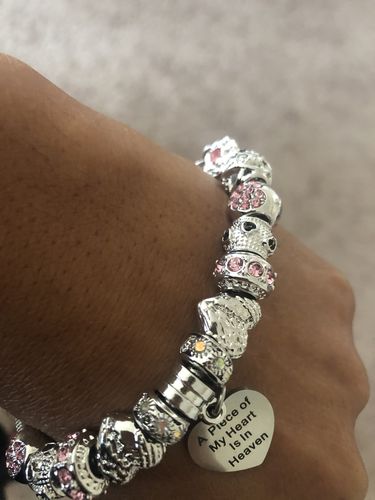 Customer photo review of Piece Of My Heart Bracelet