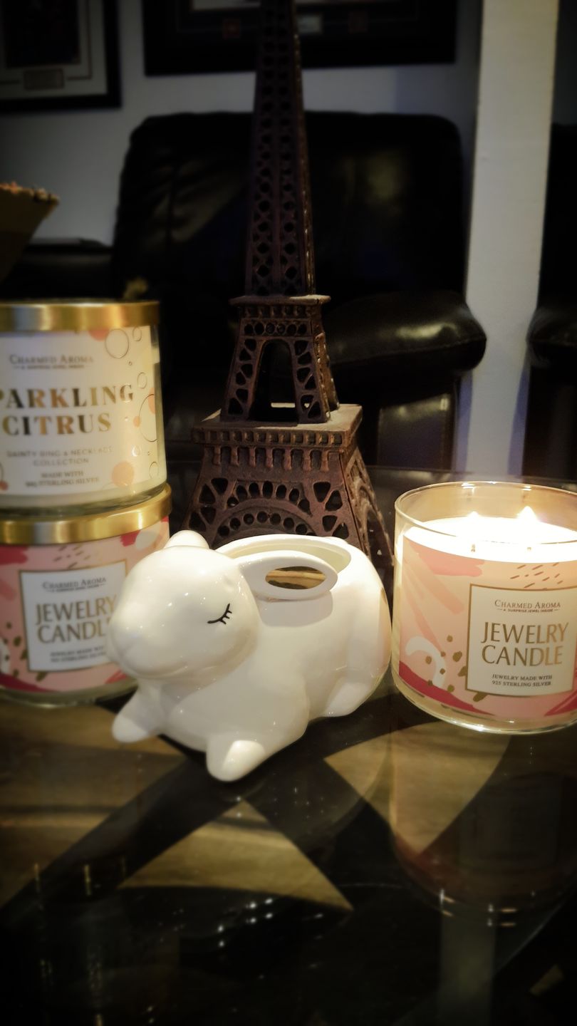 Customer photo review of Surprise Candle - 925 Sterling Silver Jewelry Collection